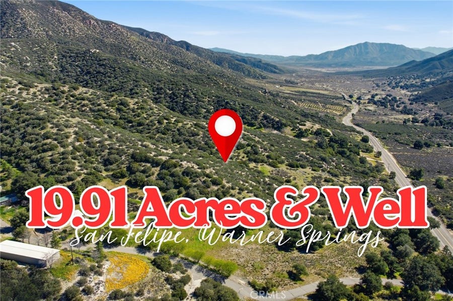 Property photo for 28013 San Felipe Road, Warner Springs, CA