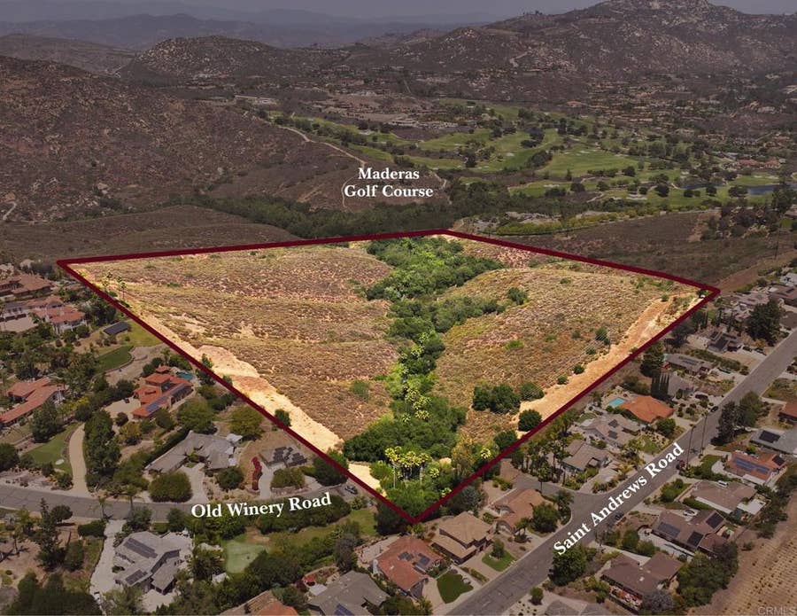 Property photo for 0 Old Winery Rd, Poway, CA