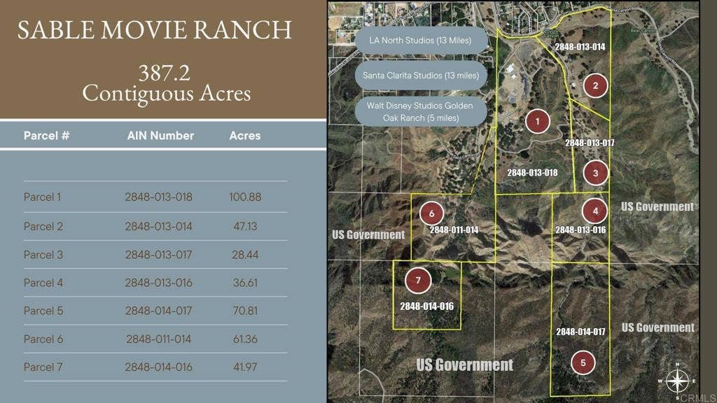25933 Sand Canyon Road, Santa Clarita, CA 91387 Parcels