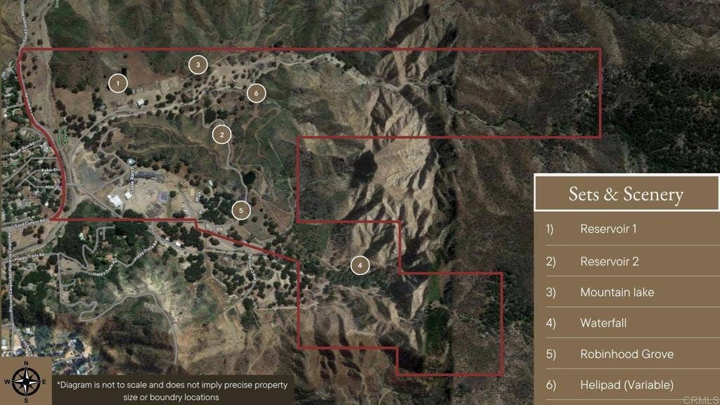 25933 Sand Canyon Road, Santa Clarita, CA 91387 Sets & Scenery