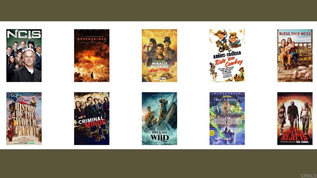 25933 Sand Canyon Road, Santa Clarita, CA 91387 Just a Few of Films produced at Sable Movie Ranch