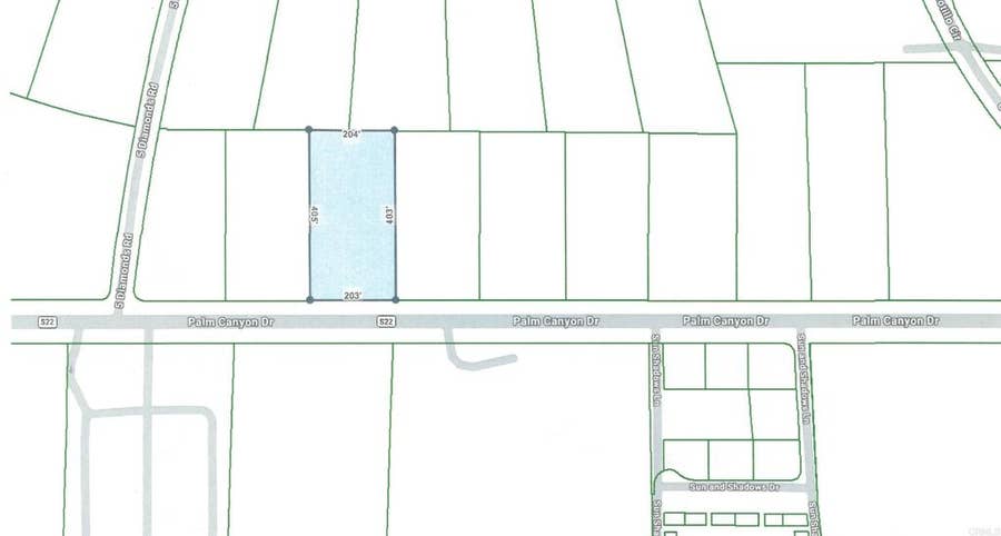 Property photo for Palm Canyon Dr Lots 283 & 284, Borrego Springs, CA