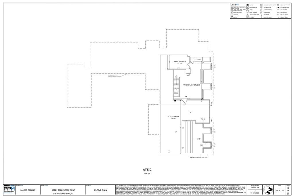 32221 Peppertree bend, San Juan Capistrano, CA 92675 Level 3 floor plan