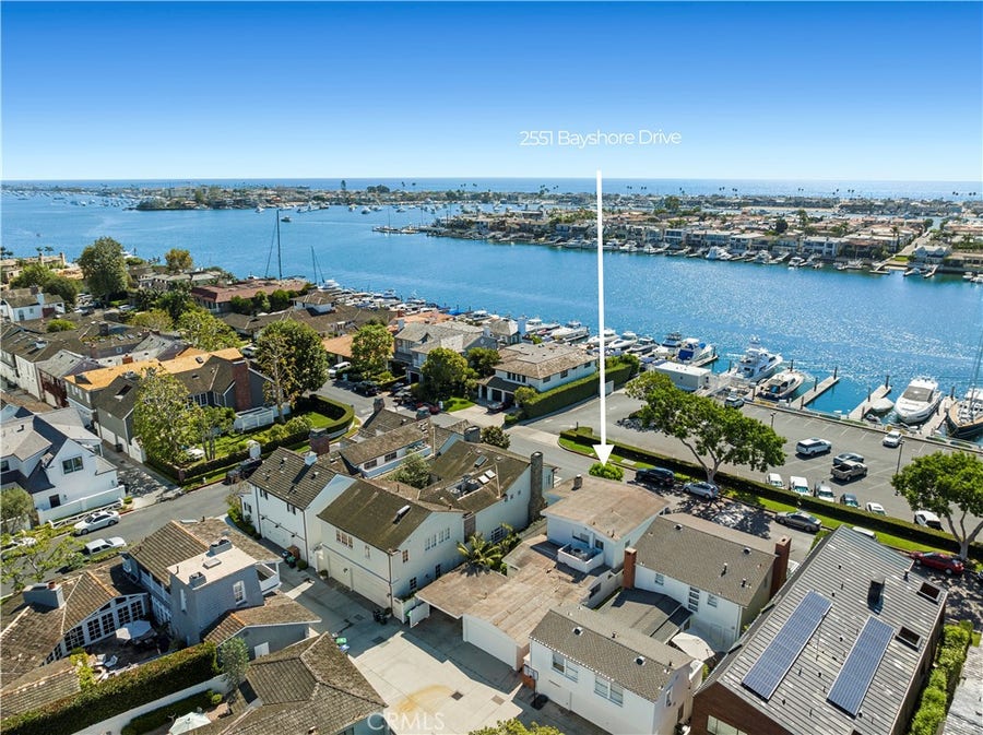 Property photo for 2551 Bayshore Drive, Newport Beach, CA