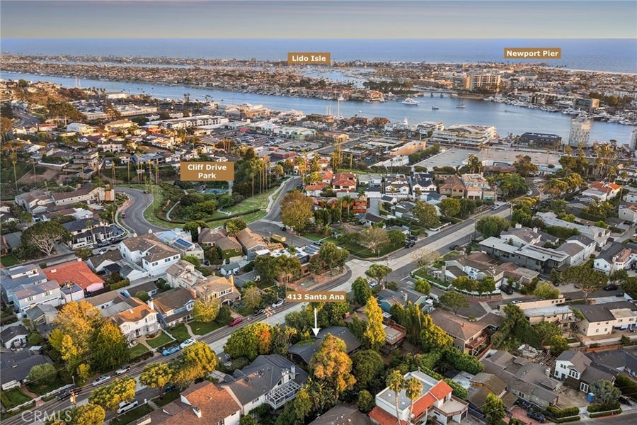 Property photo for 413 Santa Ana, Newport Beach, CA