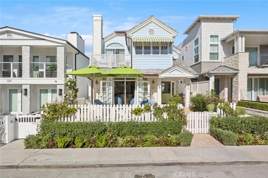 Property photo for 229 Opal, Newport Beach, CA
