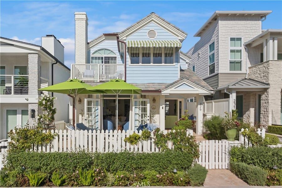 Property photo for 229 Opal, Newport Beach, CA