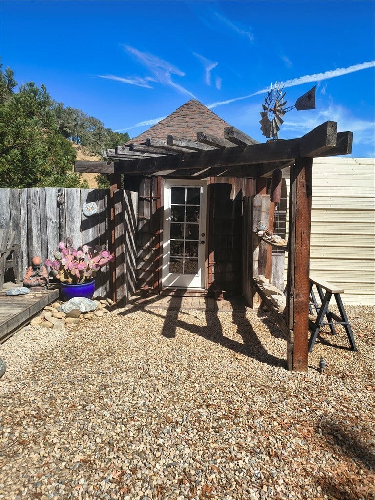 10185 Santa Ana, Atascadero, CA 93422 Old water tank storage unit