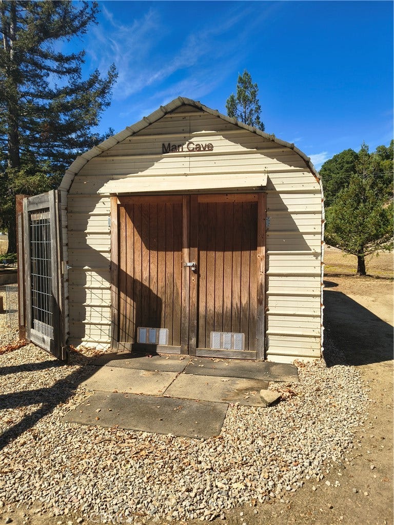 10185 Santa Ana, Atascadero, CA 93422 Shed Man Cave