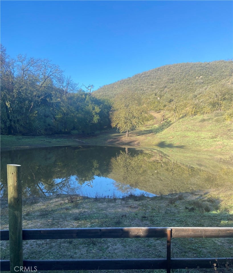 1575 Parkhill Road, Santa Margarita, CA 93453 The pond is seasonal, there are a lot of mallards, and I put fish in.