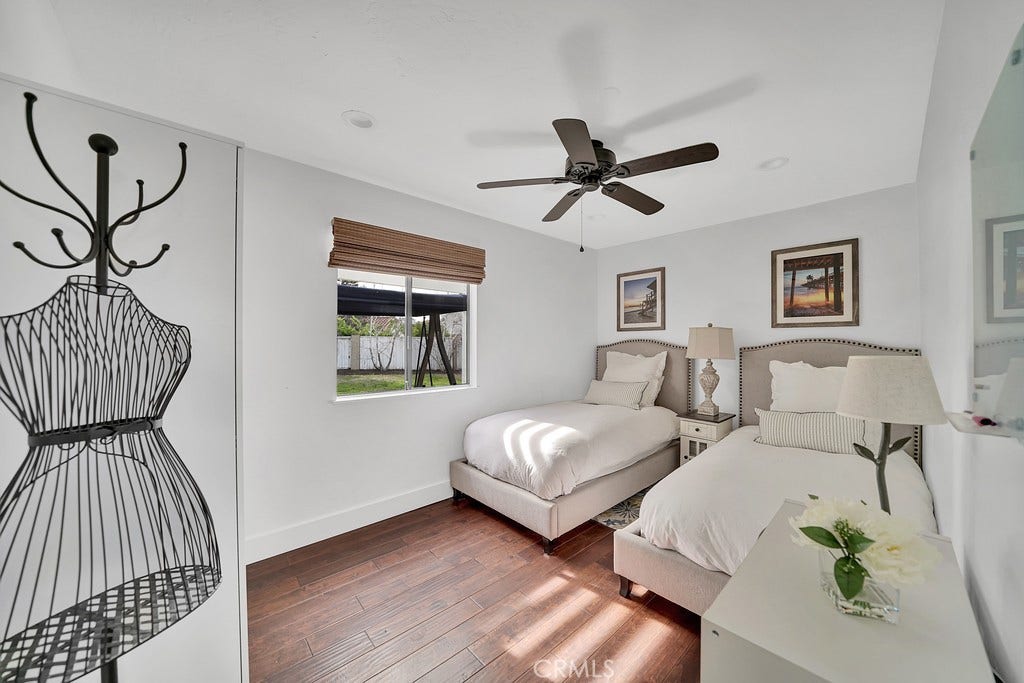 2897 Calle Heraldo, San Clemente, CA 92673 Bedroom #3 with t2 twin beds