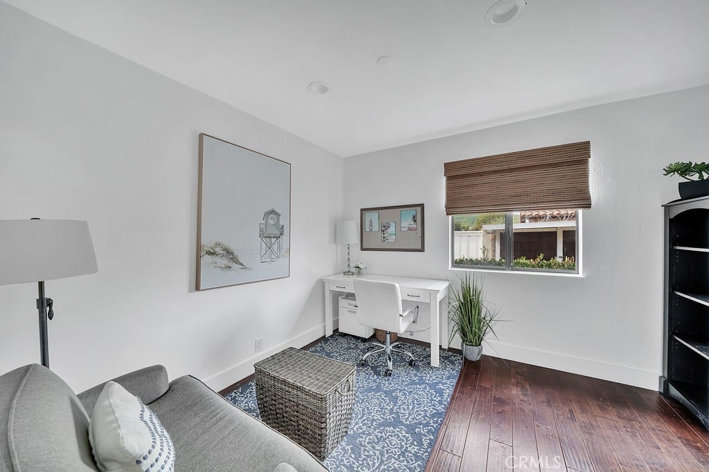 2897 Calle Heraldo, San Clemente, CA 92673 Bedroom #4 currently an office but can be converted to bedroom