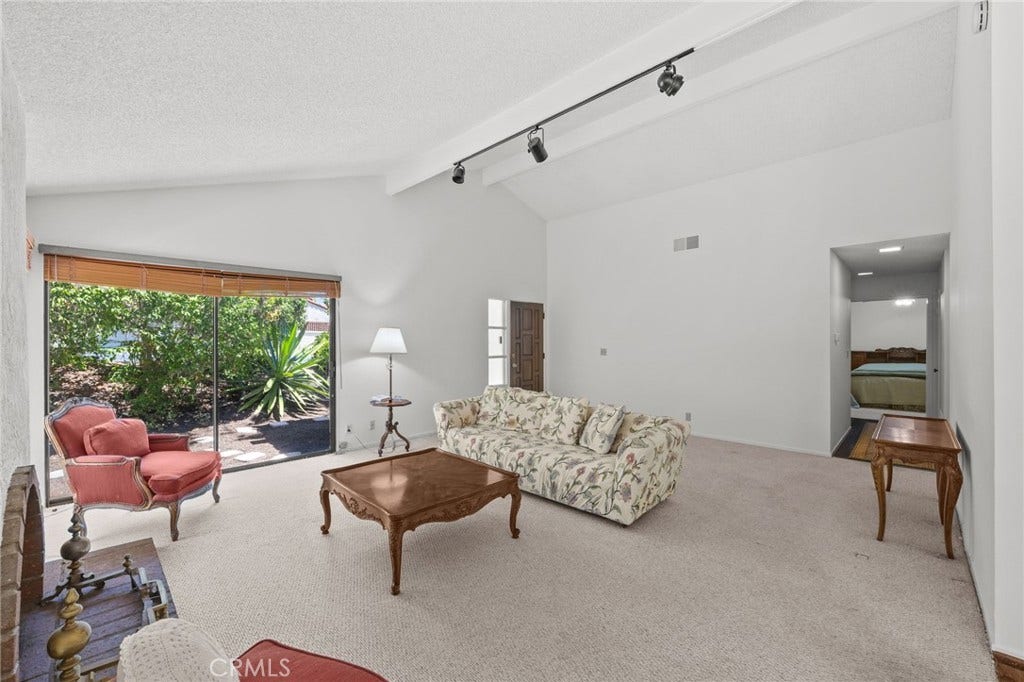 32471 Spyglass Court, San Juan Capistrano, CA 92675 Living Room, Hall & Bed View.
