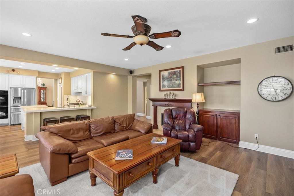 71 Golf Ridge Drive, Rancho Santa Margarita, CA 92679 Kitchen Opens to Family Room