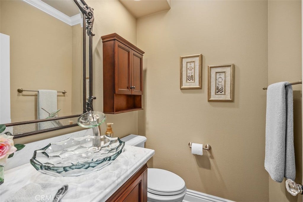 71 Golf Ridge Drive, Rancho Santa Margarita, CA 92679 Downstairs Bathroom