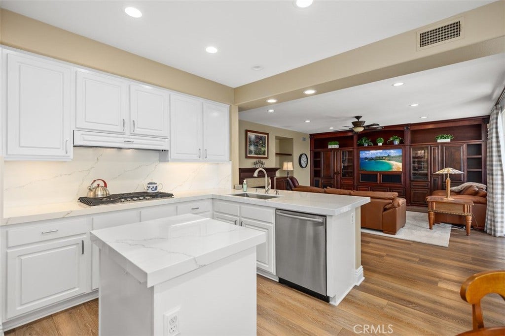 71 Golf Ridge Drive, Rancho Santa Margarita, CA 92679 Kitchen Opens to Family Room