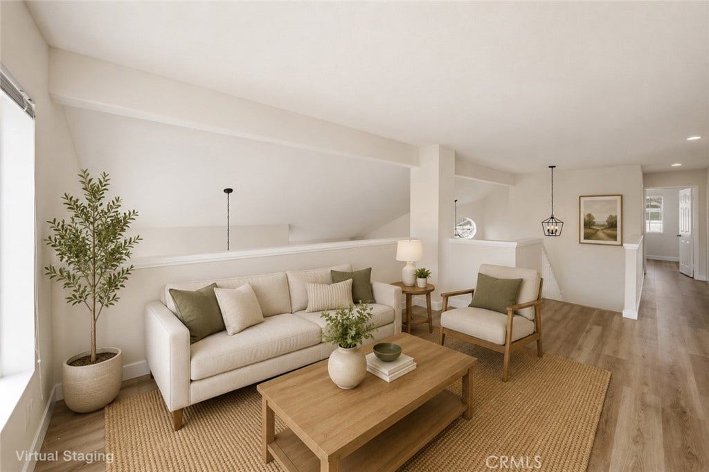 34 Reata, Rancho Santa Margarita, CA 92688 Virtual Staging Loft now enclosed
