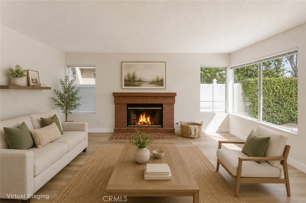 34 Reata, Rancho Santa Margarita, CA 92688 Virtual Staging Family Room