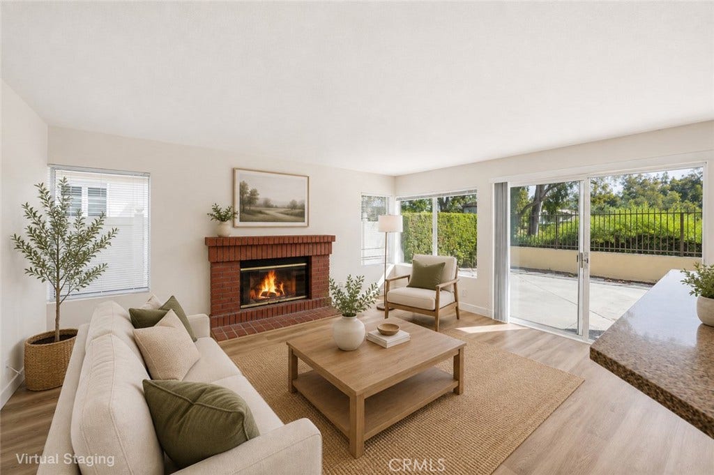 34 Reata, Rancho Santa Margarita, CA 92688 Virtual Staging Family Room