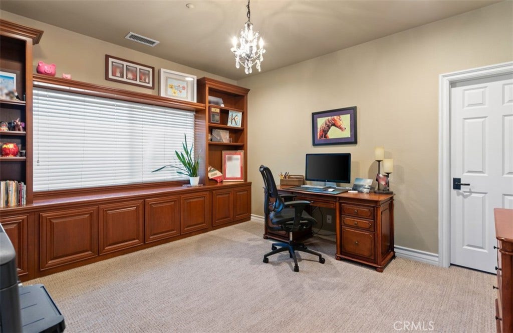 31201 Old San Juan Road, San Juan Capistrano, CA 92675 5th bedroom used as an office