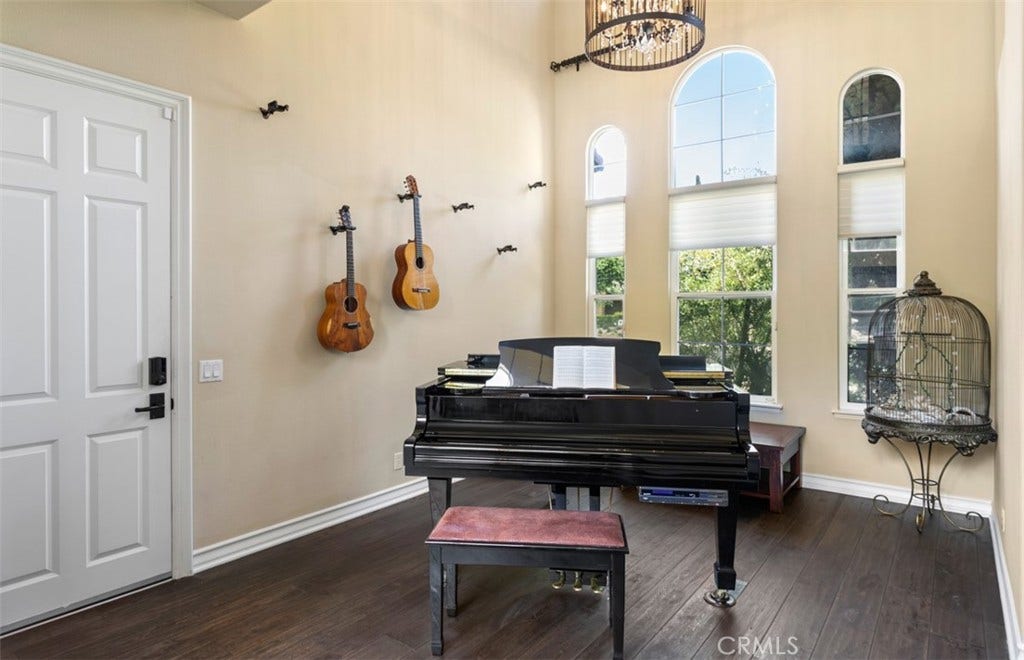 31201 Old San Juan Road, San Juan Capistrano, CA 92675 Music room