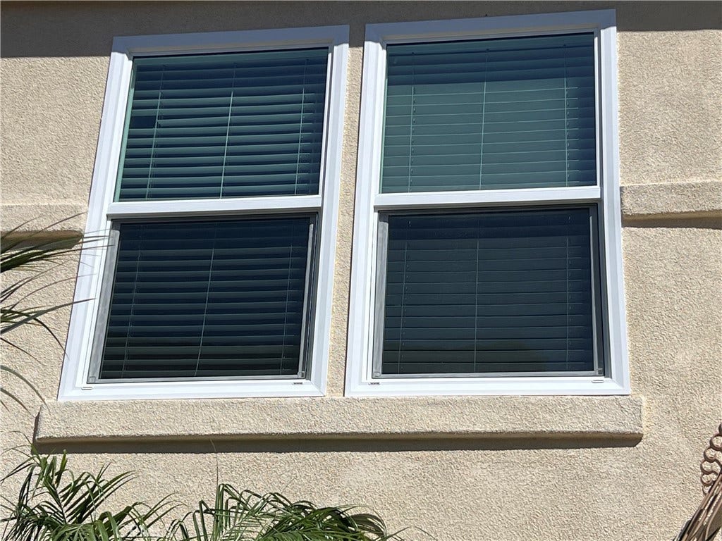 Windows and casings just replaced around the home!