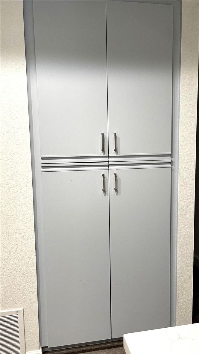 Four door pantry