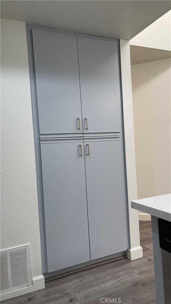Pantry offers lots of space for food storage