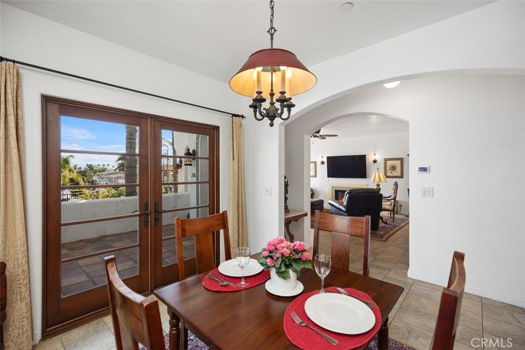 240 Avenida Rosa, #B, San Clemente, CA 92672 Dining area.