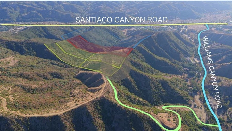 Property photo for 1 Williams Canyon Rd, Silverado, CA
