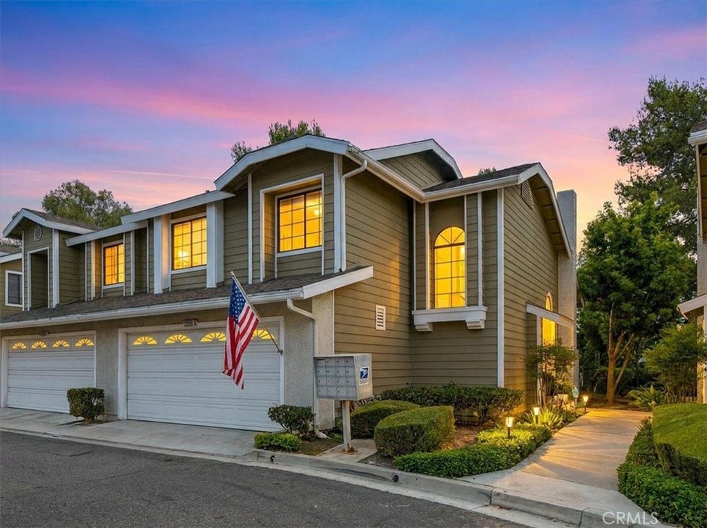 23391 Via Linda, #48, Mission Viejo, CA 92691 Beautiful exterior view showcasing the homes attractive faade and manicured landscaping.