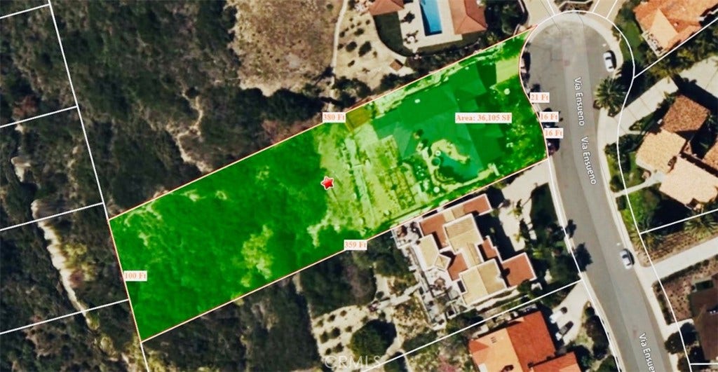 115 Via Ensueno, San Clemente, CA 92672 Lot lines are aporoximate