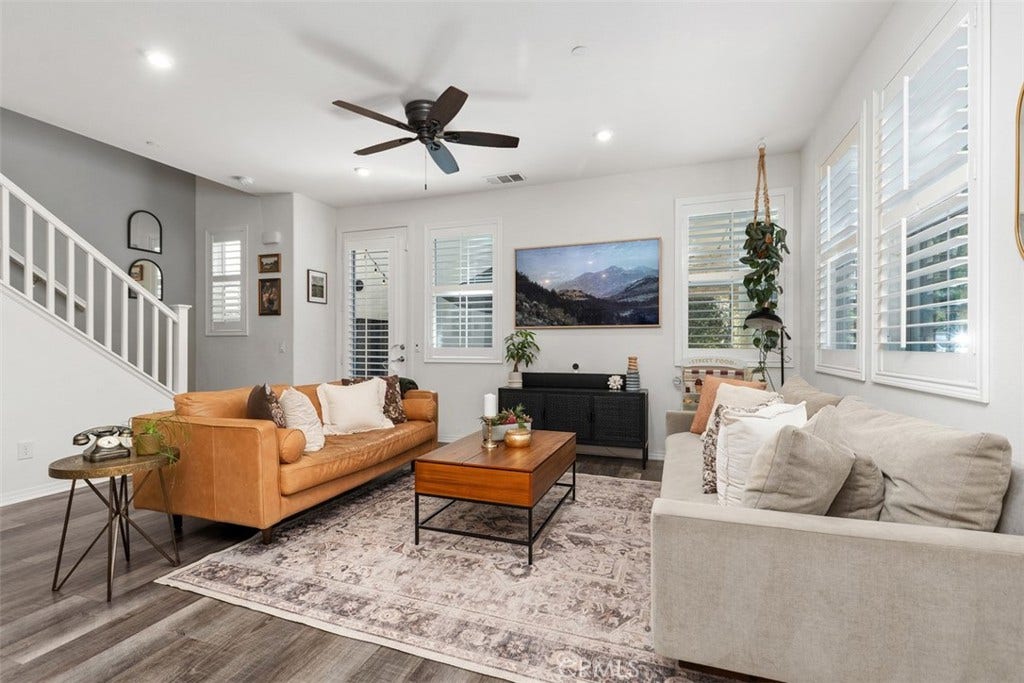 171 Natal, Rancho Mission Viejo, CA 92694 Family room to upstairs