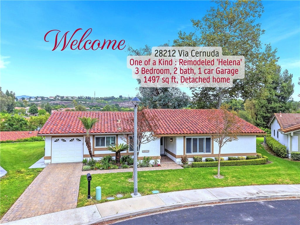 28212 VIA CERNUDA, Mission Viejo, CA 92692 28212 VIA CERNUDA, Mission Viejo, CA 92692