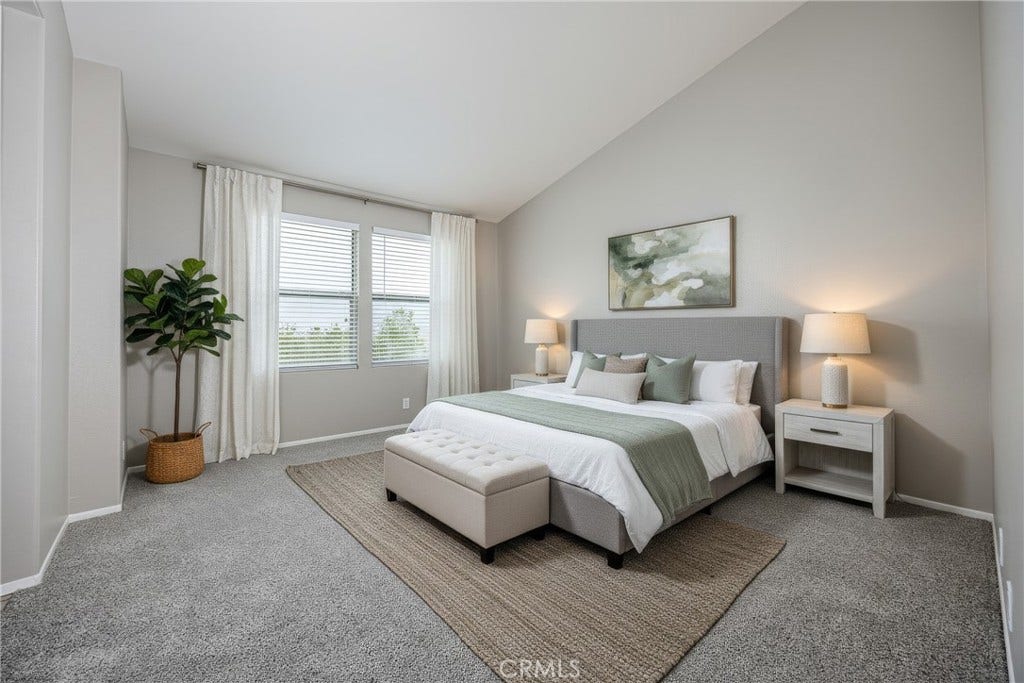 28392 Klondike Drive, Lake Forest, CA 92679 Primary Bedroom (virtually staged).