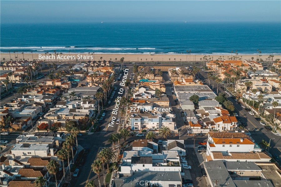 Property photo for 227 18th Street, Huntington Beach, CA