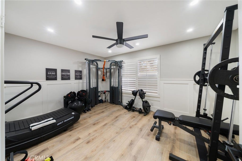 25902 Hitching Rail, Laguna Hills, CA 92653 Main floor gym/bedroom