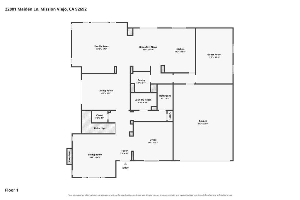 22801 Maiden Lane, Mission Viejo, CA 92692 Floor plans
