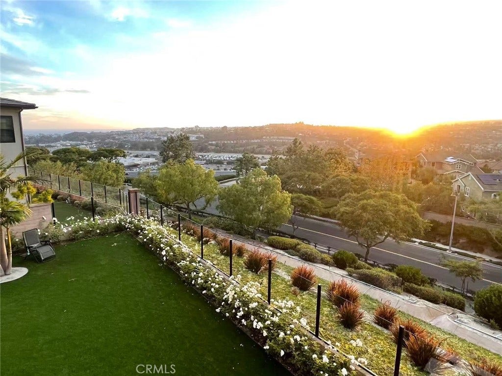 33921 Paseo Eternidad, San Juan Capistrano, CA 92675 Sun Setting Over the Ocean