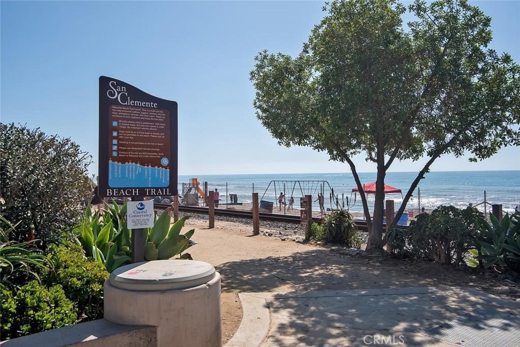 1520 N El Camino Real, #26, San Clemente, CA 92672 Iconic 2.3 mile San Clemente beach trail is located just step away.
