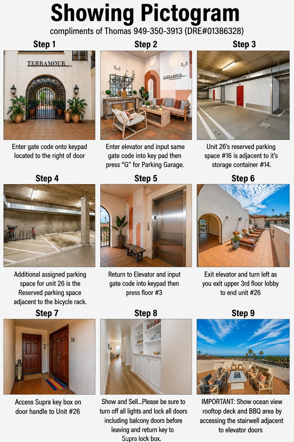 1520 N El Camino Real, #26, San Clemente, CA 92672 Property Showing Pictogram