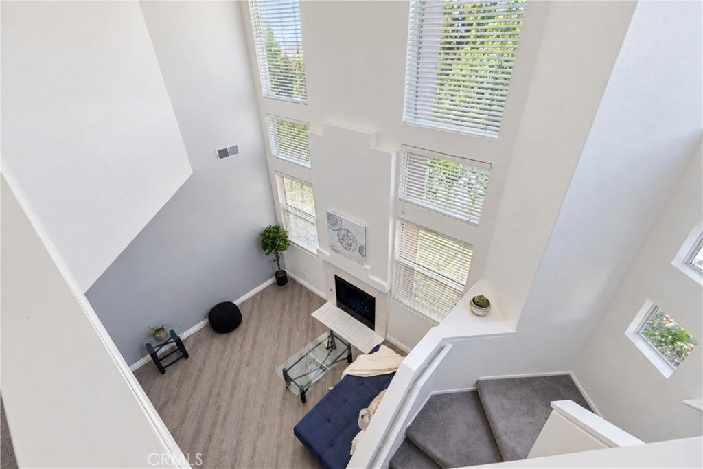 19381 Cascade Drive, Lake Forest, CA 92679 arial upstairs view