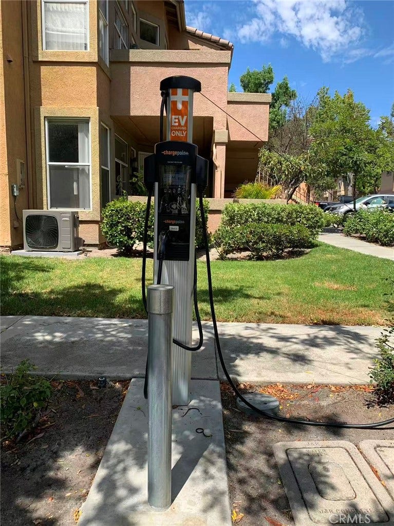 Community EV charging station