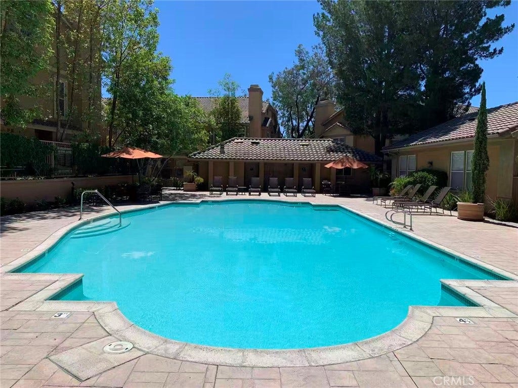 Community pool area