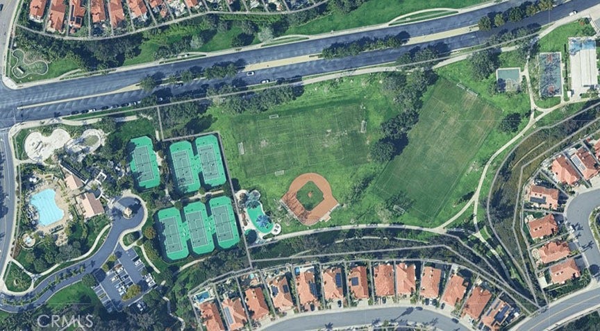 55 Fleurance, Laguna Niguel, CA 92677 Aerial view of the Marina Hills community facility