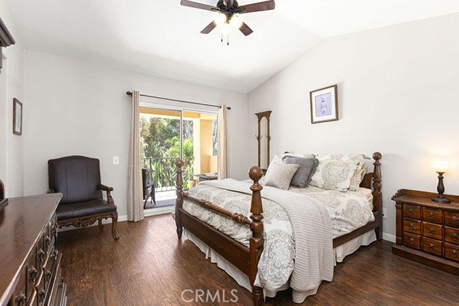 55 Fleurance, Laguna Niguel, CA 92677 Serene primary bedroom with a gorgeous view from the balcony