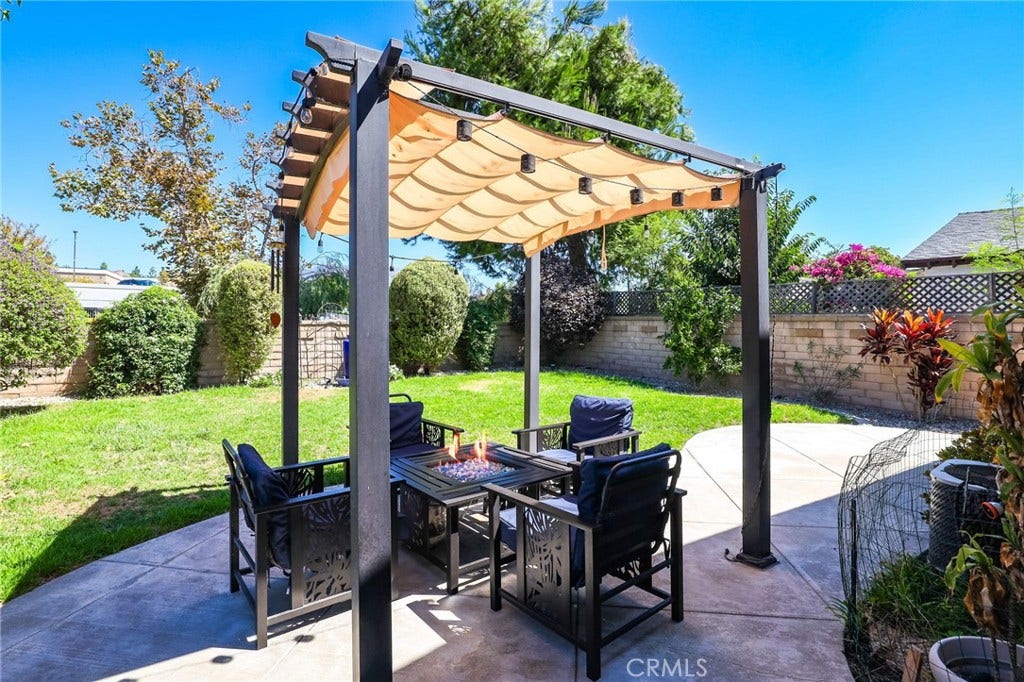 27531 Genil, Mission Viejo, CA 92691 Backyard with firepit