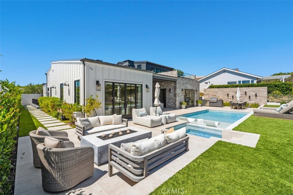 1030 Sandcastle Drive, Corona Del Mar, CA 92625 Outdoor Firepit and Lounge