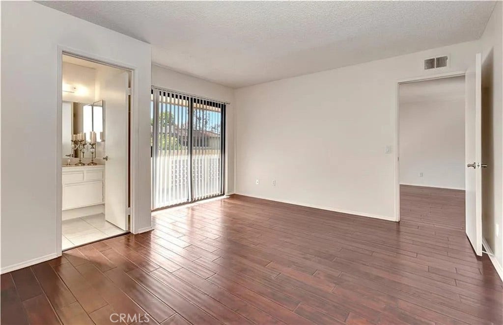 25245 Tanoak Ln., Lake Forest, CA 92630 Bedroom with access to balcony