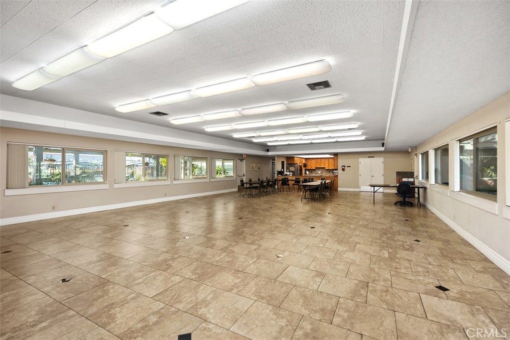 24701 Raymond Way, #135, Lake Forest, CA 92630 Spacious clubhouse with open gathering areas, kitchen and prlenty of room for community activities.